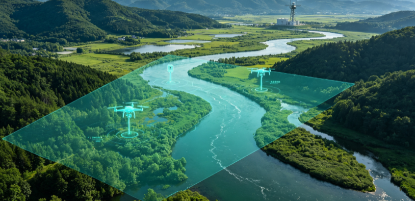 通许县GEO 全域空间监测筑牢生态屏障，空间技术支撑环境治理与灾害防御